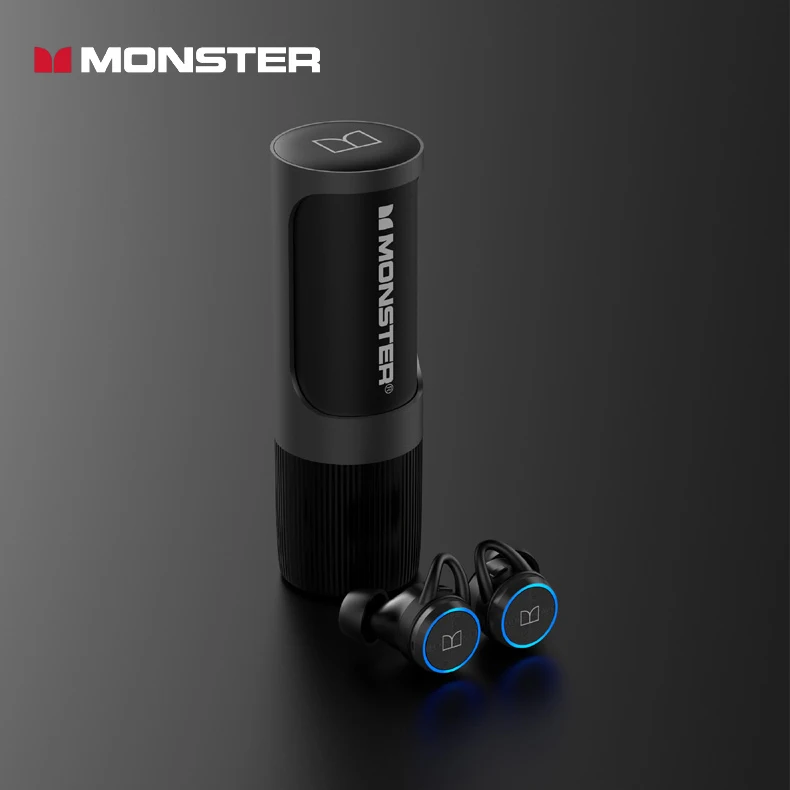 Monstru Clarity101 Căști Bluetooth Adevărat Wireless In-ear TWS Sport Funcționare Lungă de Viață a Bateriei de Reducere a Zgomotului Căști 2