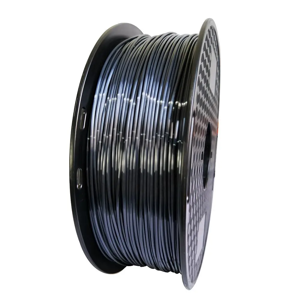 Mătase Neagră 1kg 1,75 mm PLA Imprimantă 3d cu Filament Textura Avans Luciu Mătăsos Materiale de Imprimare de Imprimare Materiale Consumabile en-Gros 2