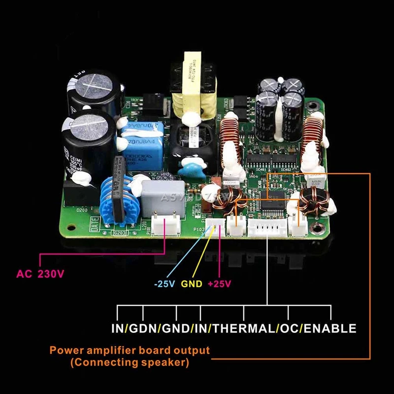 Noi Icepower Circuit Amplificator De Bord Modulul Ice50Asx2 Amplificator De Putere De Bord 2