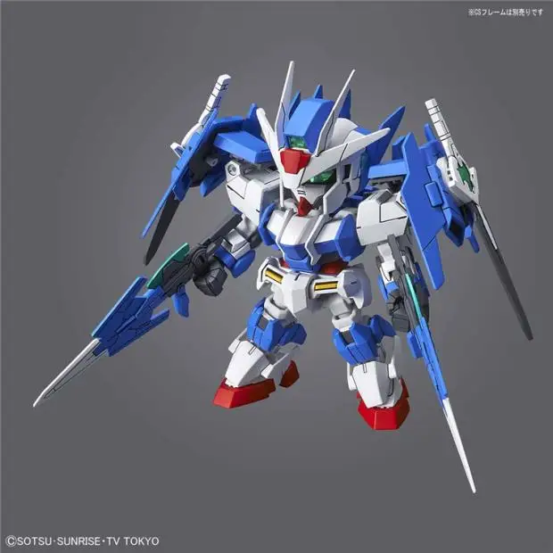 Original SD Gundam Model Drăguț Gundam 00 Scafandru Ace Mobile Suit Jucărie pentru Copii 2