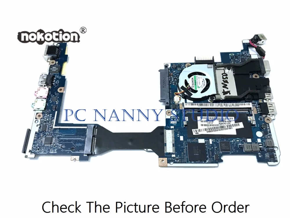 PCNANNY pentru acer aspire one D255 D255E laptop placa de baza PAV70 LA-6221P MBSDF02001 MB.SDF02.001 N450 1.6 GHz placa de baza testate 2