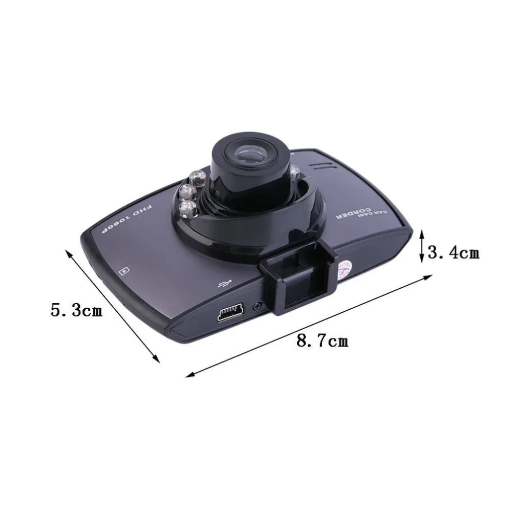 Promovare de înaltă calitate Auto DVR G30L Camera Auto Recorder Dash Cam G-senzor IR Noapte Viziune 2