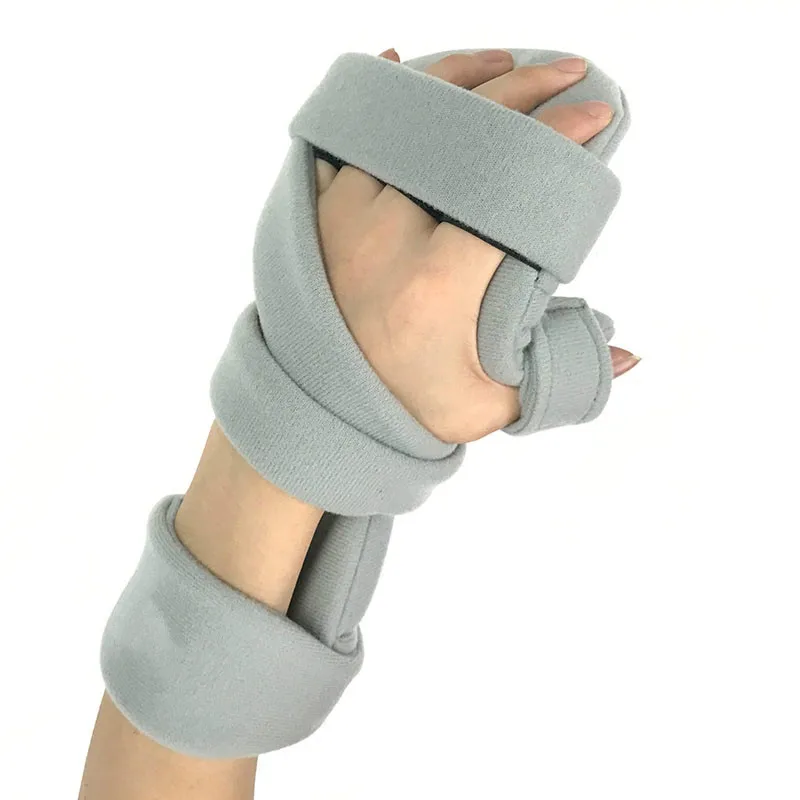 Puncte grif fractură încheietura mâinii Mână fixă degetul corector Bătrâni accident vascular cerebral hemiplegică reabilitare echipamente de formare 2