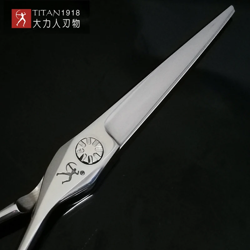 Titan 5.5 inch 6.0 inch profesionale de coafură foarfece japonia otel vg10 salon de frizerie instrument transport gratuit 2