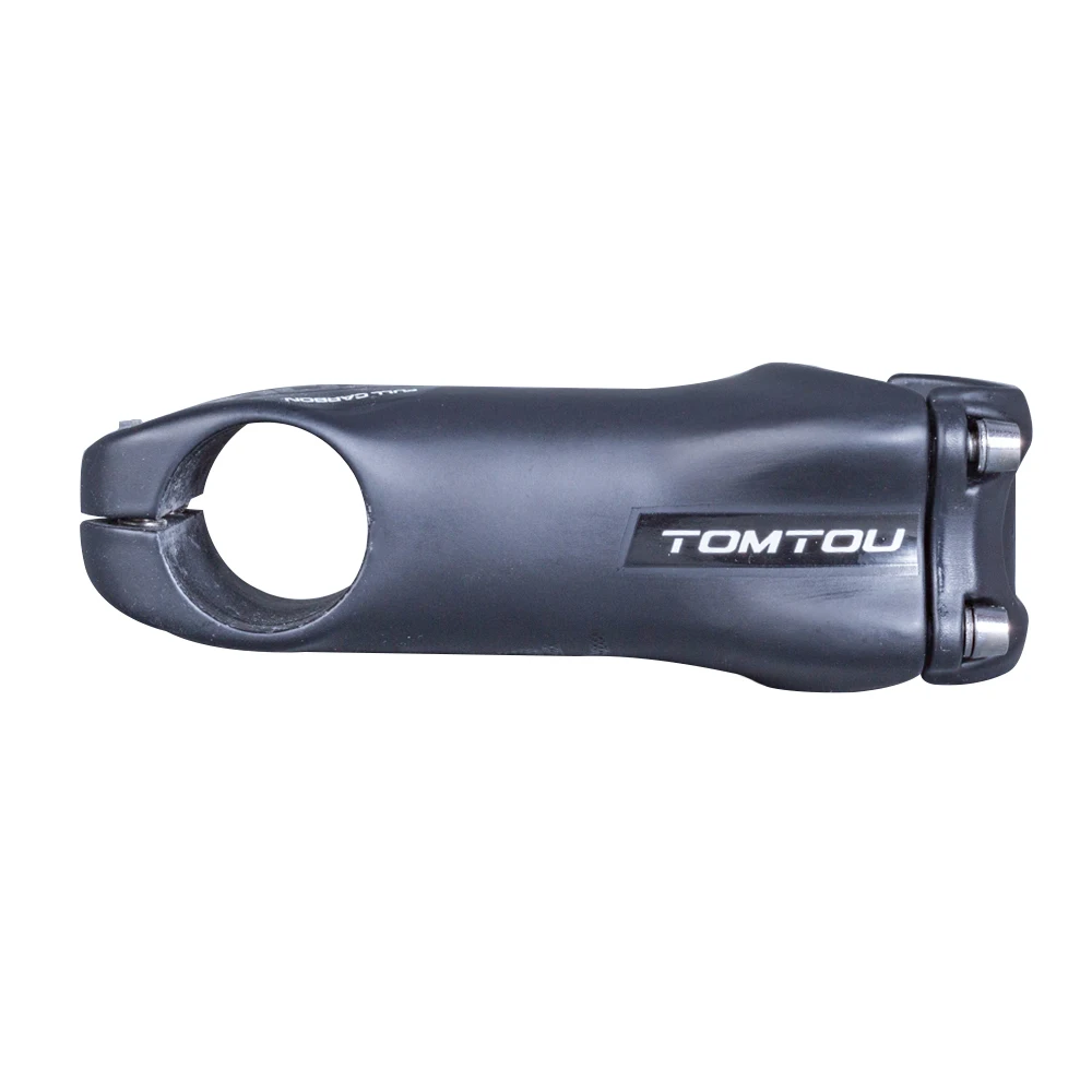 TOMTOU Negru Mat Complet UD Carbon Biciclete Stem 6/17 Grade Lungime 70/80/90/100/110/120/130mm Pentru Ghidon cu Diametrul de 31.8 mm 2