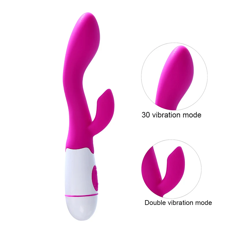 Viteza de 30 Dublă Vibrație G spot stimulator clitoris penis artificial vibratoare Jucarii Sexuale pentru Femei masturbator vibrador feminino sexe 2