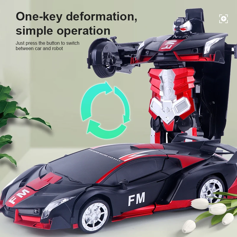 1:12 RC Masina de Transformare Roboți-Vehicul Sport Model Roboti Jucarii Cool Deformare Auto Copii, Jucarii si Cadouri Pentru Baieti 3