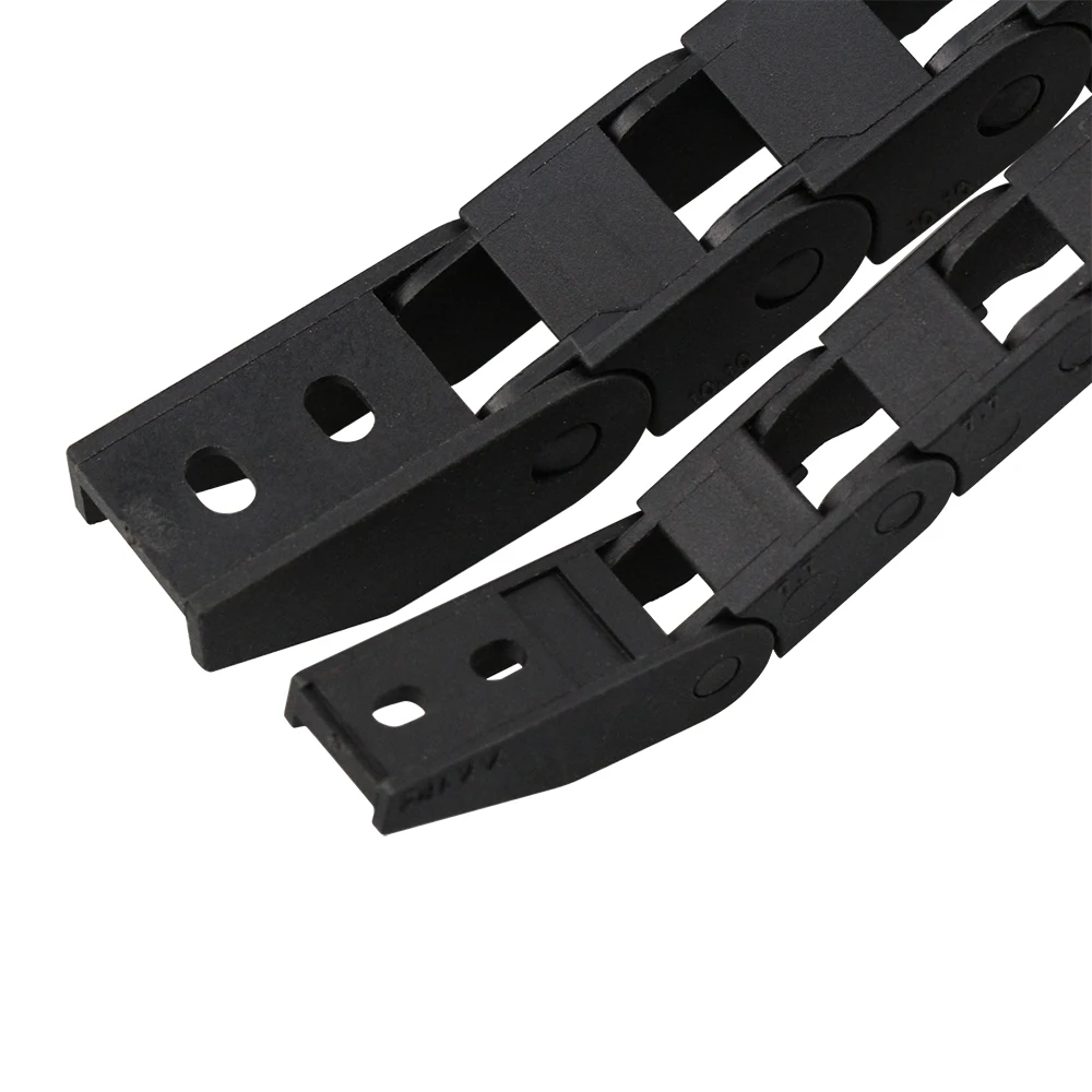 1Meter Plastic de Transmisie Drag Chain pentru Masina Cablu Trageți Lanțul Fir Purtător de 7x7 mm / 10X10mm pentru Router CNC Machine Tool 3