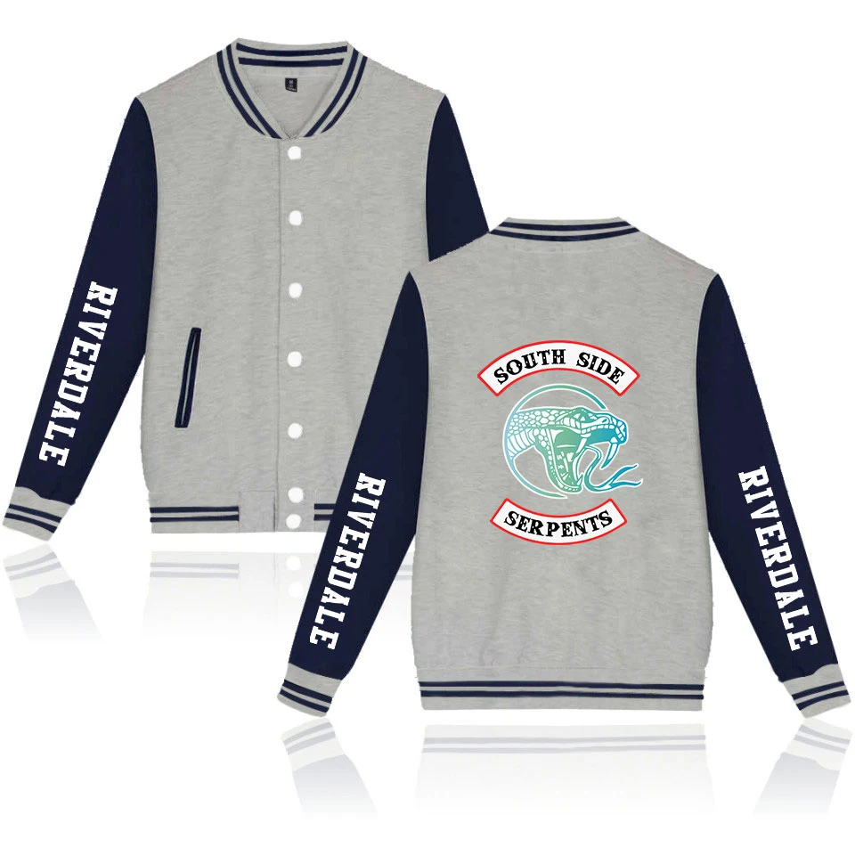 2019 vânzare fierbinte riverdale jachete de baseball harajuku populare streetwear hiphop jachete casual barbati femei 3