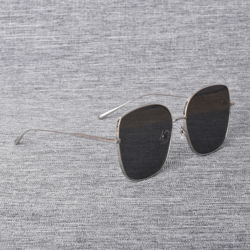 2020 GM ochelari de Soare moda de Înaltă Calitate ochelari de Soare Polarizat BLING pătrat de metal rama de ochelari pentru femei barbati Cu marca Caz 3