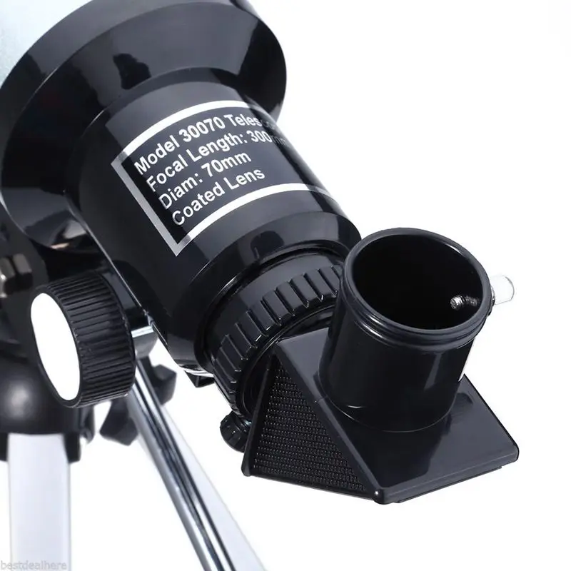 90 de Grade F30070M Monocular Spațiu Profesional Astronomic Telescop cu Trepied 3
