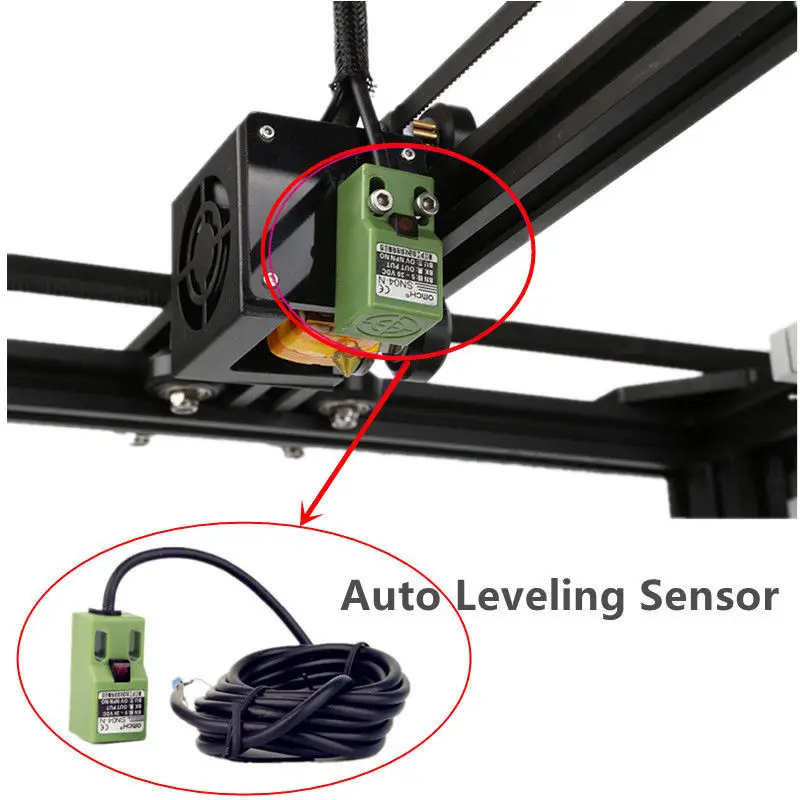 Auto-Nivelare Upgrade Auto comutator Senzor touch Pat de Ajustare inductiv pentru HICTOP Creality CR-10 Ender-4/RepRap imprimantă 3D parte 3