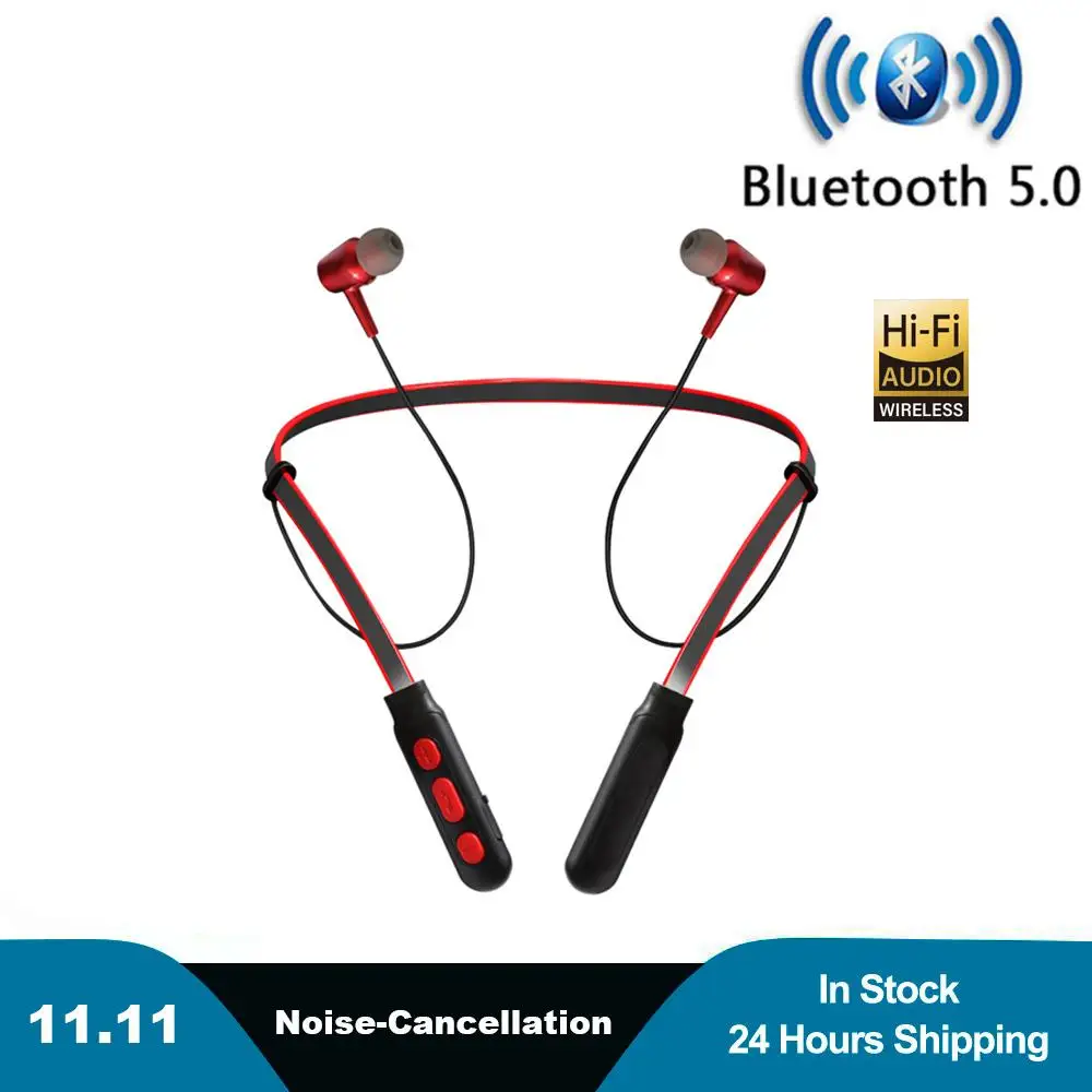 B11 Wireless Căști Căști Bluetooth Agățat de Gât Stil Handsfree in-Ear Căști Stereo de Sunet 3
