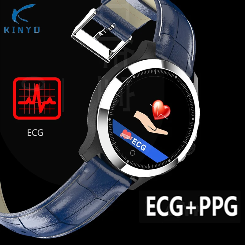 Brățară inteligent ECG+PPG Ceas Inteligent tensiunea de Sport Tracker de Fitness Impermeabil Apel Memento Mesaj Smartwatch Bărbați pk z02 3