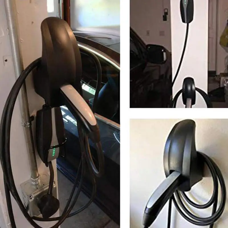 Cablu de încărcare Organizator Salva Timp și Energie pentru Confortul pentru Tesla Model S X 3 Perete Încărcător Cablu de Suport 3