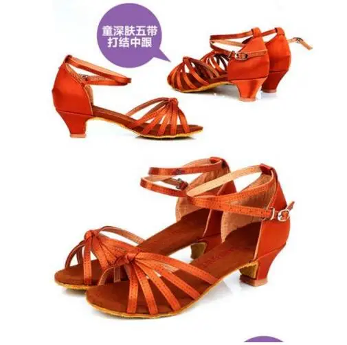 De Vânzare La Cald Pătrat Dans Sală De Bal Dans Latino Pantofi Femei Fete Toc Mic Salsa Pantofi Ieftini Pantofi De Dans Salsa Pentru Femei 3
