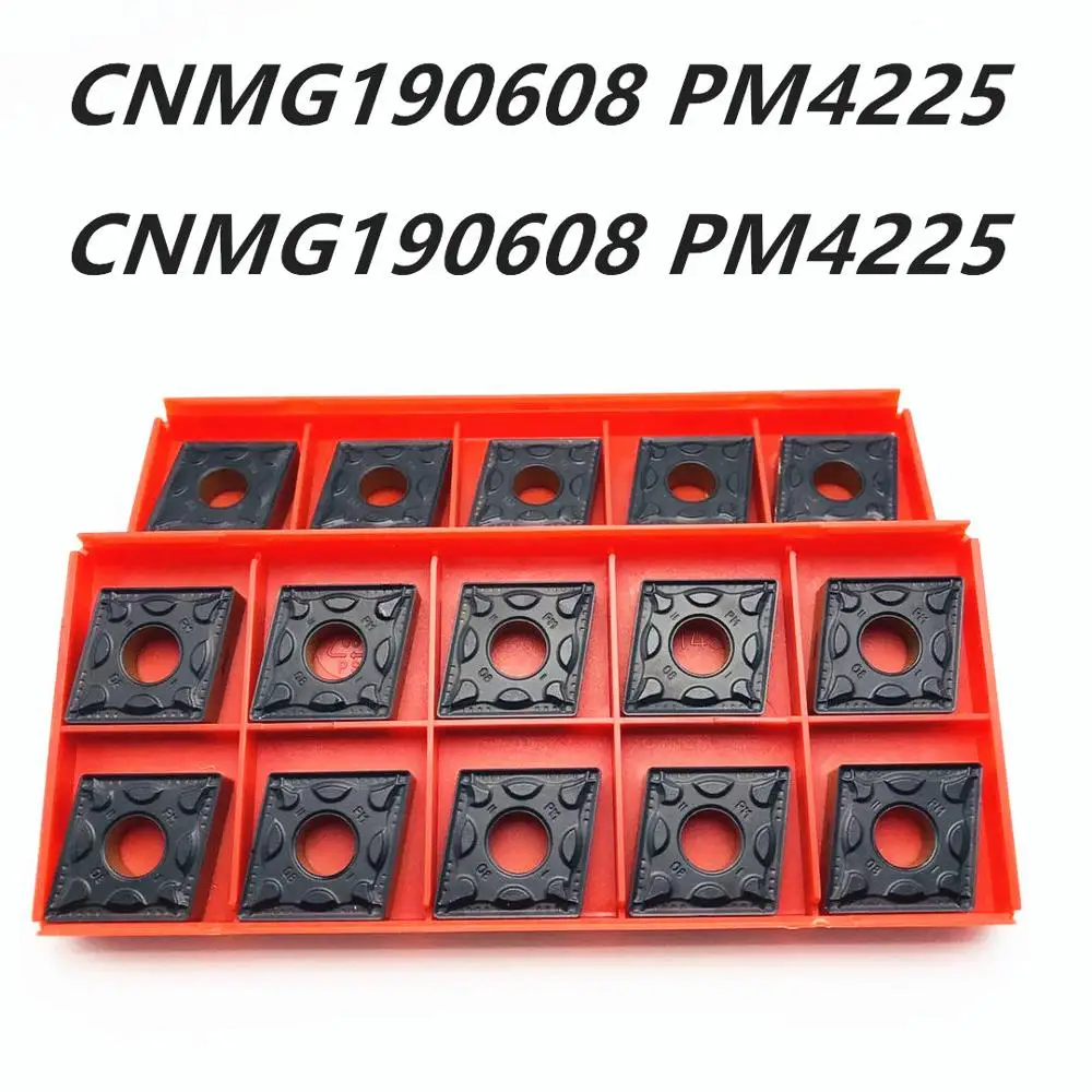 De înaltă calitate, super tare materialul CNMG190608 PM4225 strung CNC pot prelucra piese din otel inoxidabil oțel strung instrument CNMG 190608 3