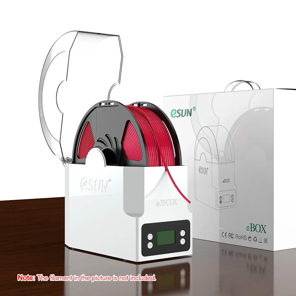 ESUN de Imprimare 3D cu Filament Cutie eBOX Filament de Stocare Titularul Păstrarea Filament Uscat de Măsurare cu Incandescență Greutate 3