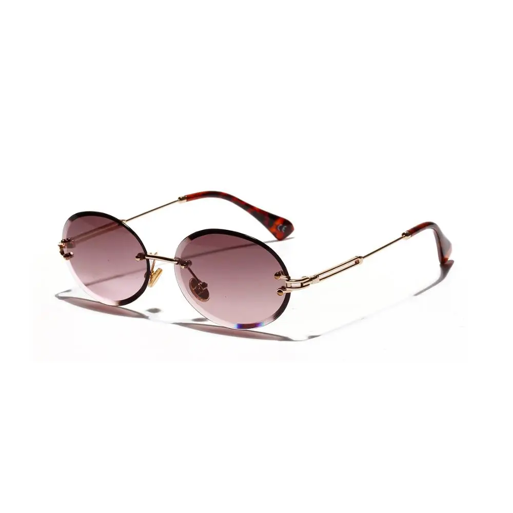 FENCHI ochelari de Soare Femei Cadru Metalic de Brand Designer de ochelari de Soare UV400 Ochelari de lunetă soleil femme Oculos Feminino zonnebril dame 3