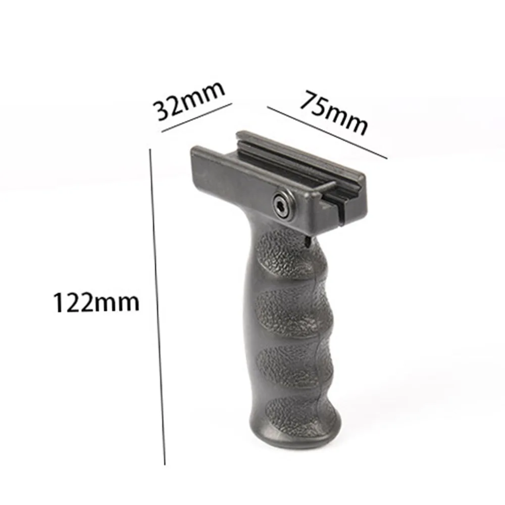 FOST Airsoft TDI Stil Universal Tactice Frontal Vertical Maner Scurt de Prindere se potrivesc 20mm Picatinny Șine 3