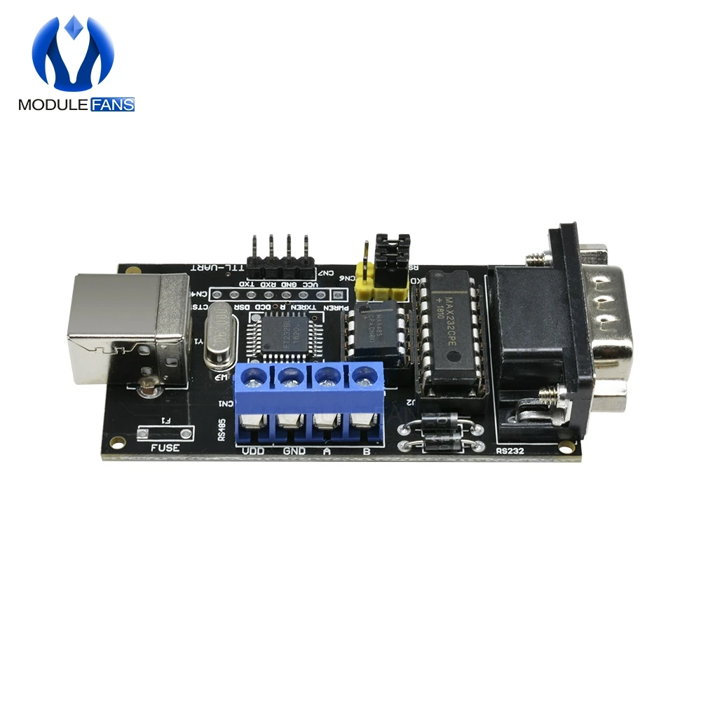 FT232BM/BL FTDI Standard USB la Serial RS232 TTL UART RS485 Convertor Adaptor DB9 Modul Controler de Bord Pentru Arduino 3