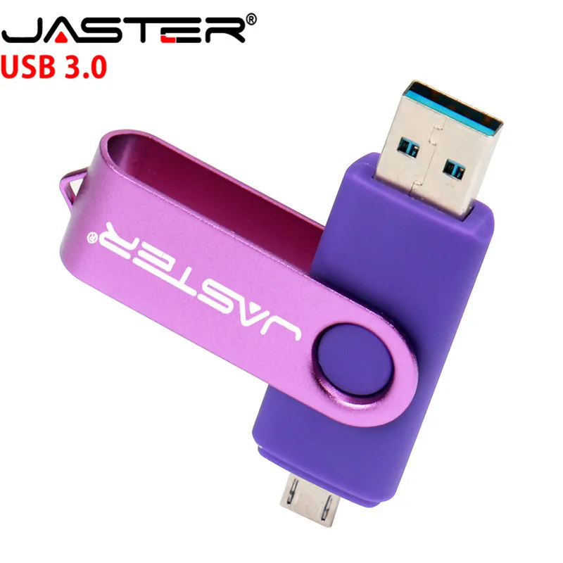 JASTER OTG USB 3.0 pentru telefonul Mobil android hot de moda Multicolor rotație OTG 4GB/8GB/16GB/32GB/64GB de memorie stick 3