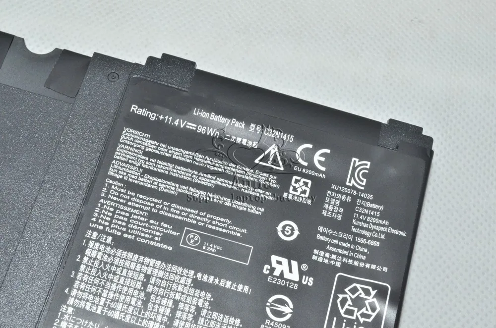 JIGU Original Baterie Laptop C32N1415 11.4 V 96WH Pentru ASUS JW4720 N501VW G501VW G501JW UX501JW UX501LW Pro UX501 3