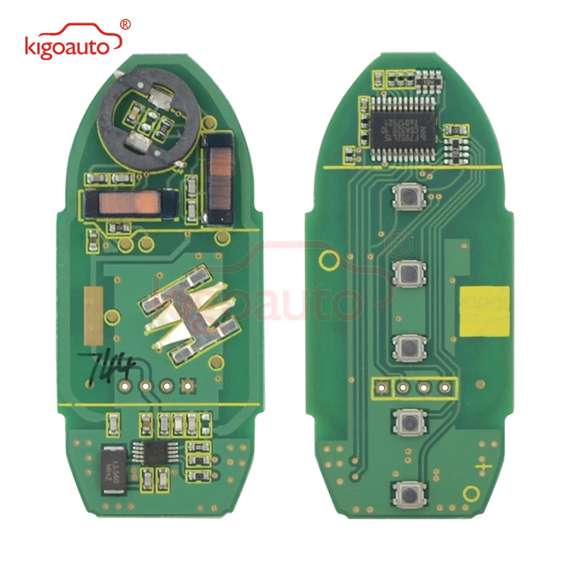 KIGOAUTO cheie inteligentă 5 buton 433.9 MHZ FSK HITAG-2 ID46 PCF7952 2013-2018 pentru Nissan Armada Infiniti QX56 QX80 CWTWB1G744 3