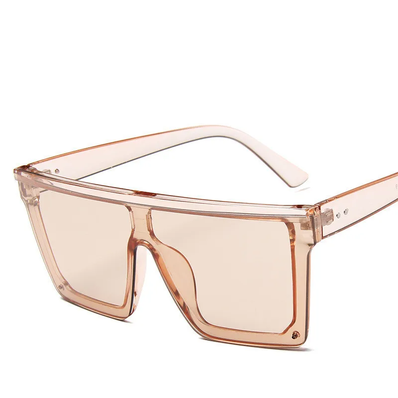 LEONLION Moda Supradimensionate Multicolor Gradient de ochelari de Soare Femei 2021 Brand de Lux de Designer de Exterior Plaja Doamnelor UV400 ochelari de Soare 3
