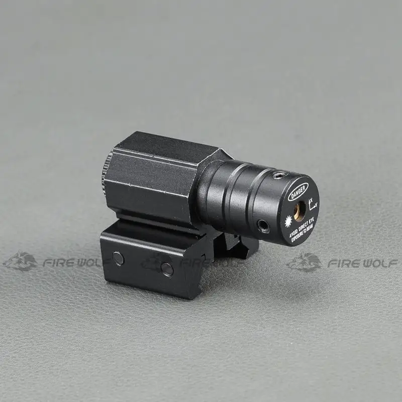 LUPUL de FOC Mini tactici 635-655nm Red Dot Vedere cu Laser pușcă Pentru Pistol Regla 11mm&20mm Picatinny Feroviar Laser Pointer 3