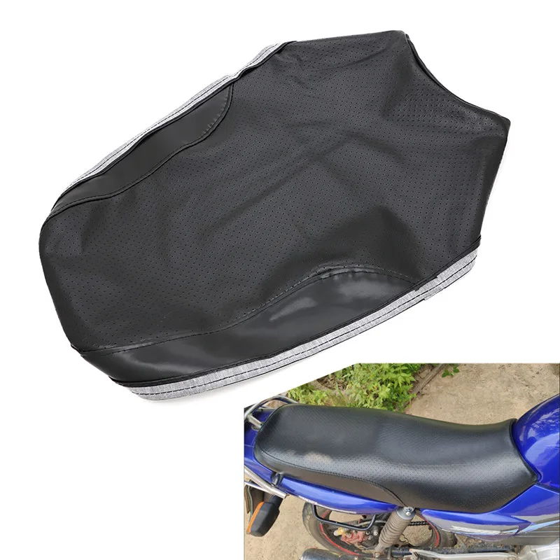 Motocicleta perna set pachet de Prindere anti-alunecare Moale husa Scaunului pentru Yamaha YBR125 2009 2008 2007 2006 2005 YBR 125 3