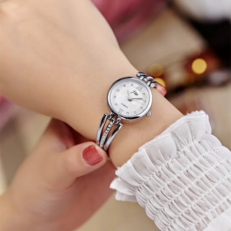 Noua Moda Stras Ceasuri pentru Femei de Brand de Lux Brățară din Oțel Inoxidabil ceasuri Doamnelor Cuarț Rochie Ceasuri reloj mujer Ceas 3