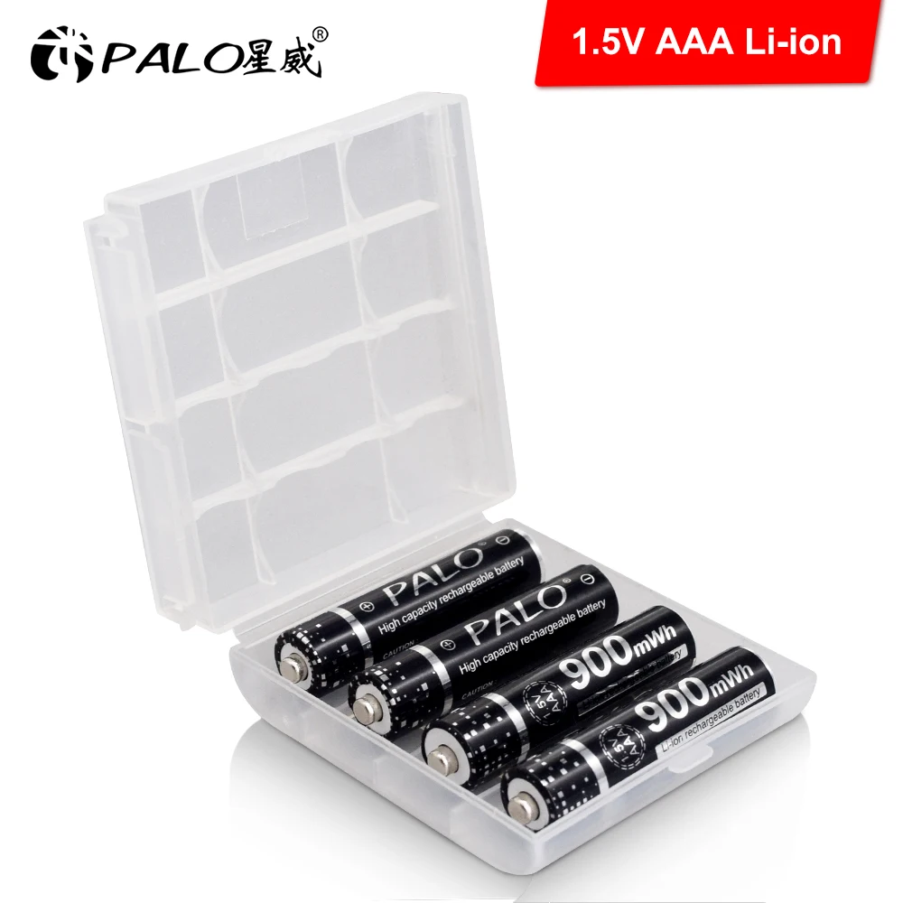 PALO 1.5 V AA+AAA Reîncărcabile baterii 1.5 V AA 2800mWh+1.5 V AAA 900mWh Litiu de 1.5 V Baterie Reîncărcabilă Pentru Ceas Jucarii Camera 3