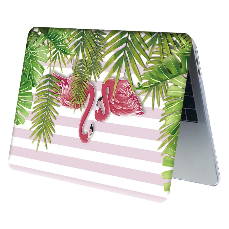 Pentru Apple MacBook Air Pro Retina 11 12 13 15 si Noi Aer 13/Pro 13 15 16 cu Touch Bar - Print Flamingo Coajă Tare Laptop acoperi caz 3