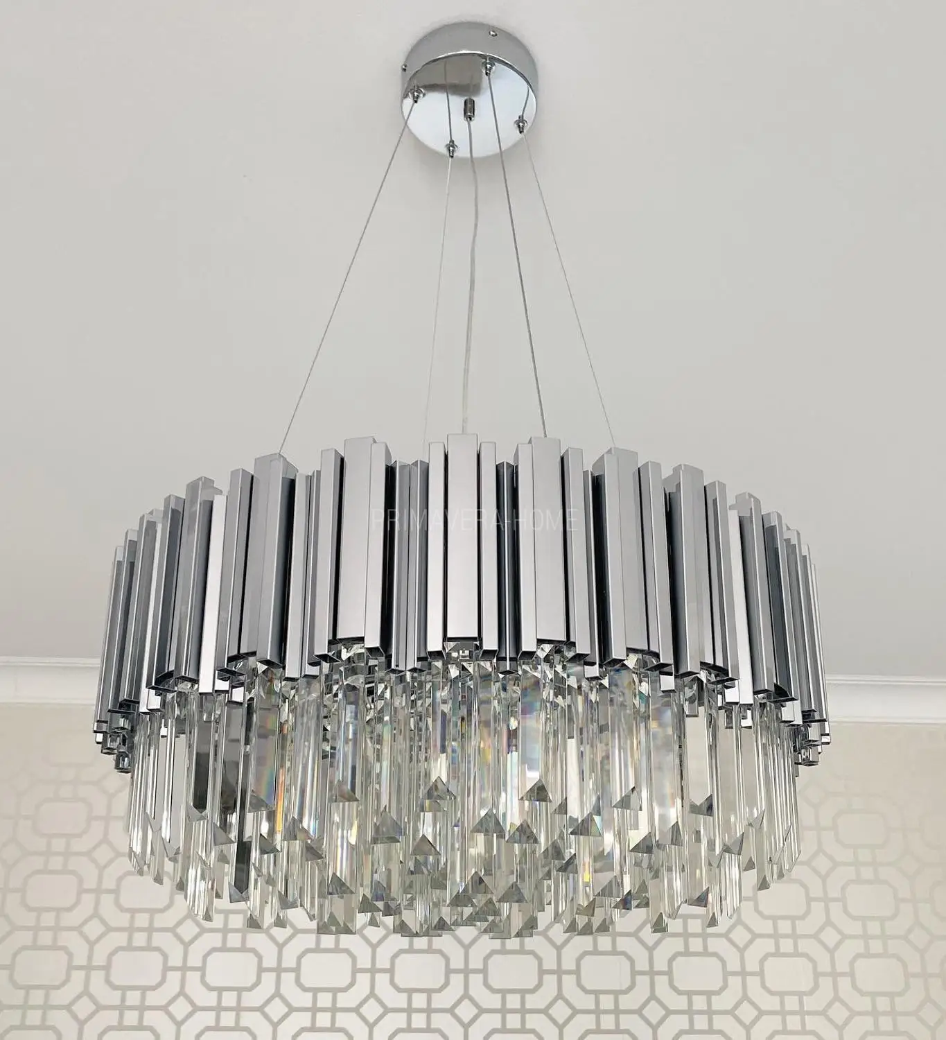 Phube de Iluminat Moderne, lustre de Cristal corp de Iluminat de Lux Contemporan Candelabre Agățat Lumina pentru Casa Hotel 3
