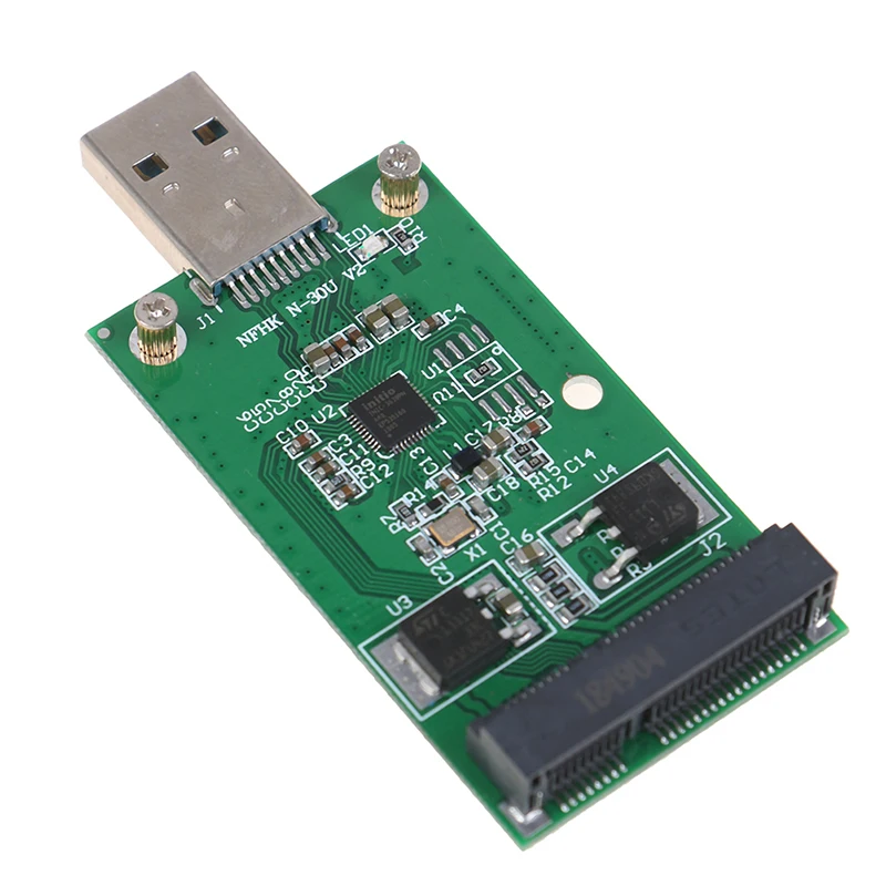 Produs nou Mini-USB 3.0 Pentru PCIE mSATA SSD Extern PCB Convertor Adaptor de Card 3