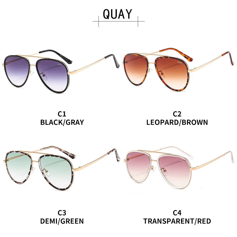 Quay Tot În Australia ochelari de Soare pentru Femei Brand de Moda de Design de Ochelari de Soare Pentru Femei UV400 Oculos 3