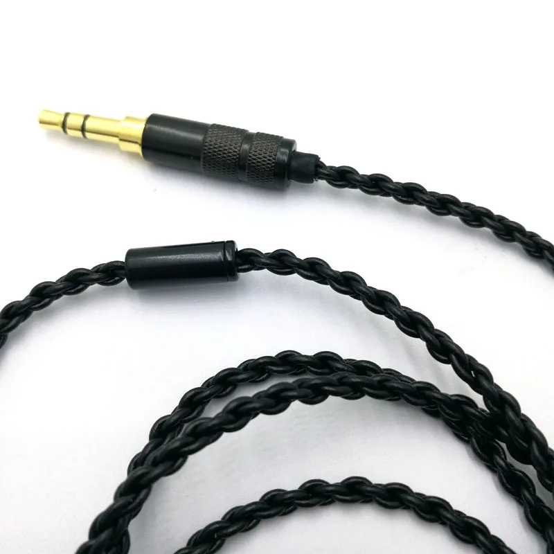 RY-c16 1,2 m DIY Inlocuire Cablu 3.5 mm placat cu Argint Modernizate Sârmă 4 fir de sârmă de cablu Pentru Reparații DIY HIFI casti cablu 3