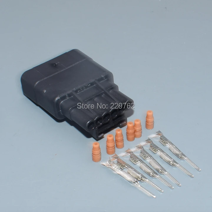 Shhworldsea Feminin Masculin 6 Pin 0,6 mm Electrice Senzorului Pedalei de Accelerație Conector Auto Plug Pentru Honda Acura Nissan 7287-1380-30 3