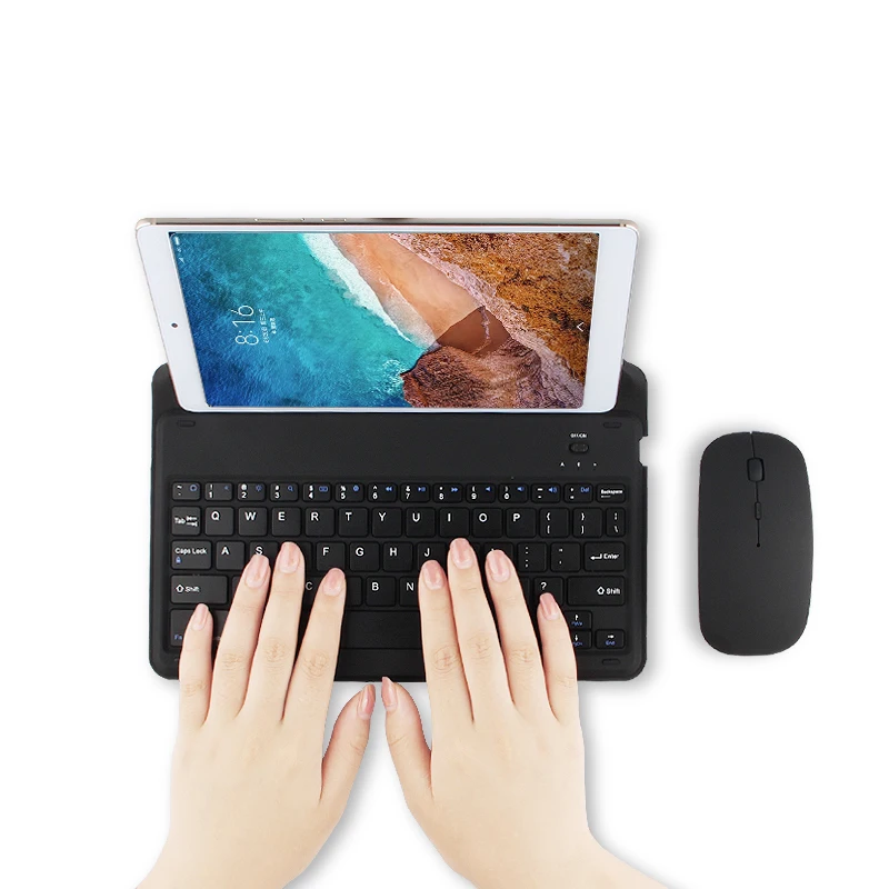 Tastatura Bluetooth Pentru Xiaomi Mi Pad 4/3/2/1 Tablet PC Wireless Bluetooth tastatură pentru MiPad 1/2/3/4 MiPad4 3 km pad3 2 1 4 Caz 3