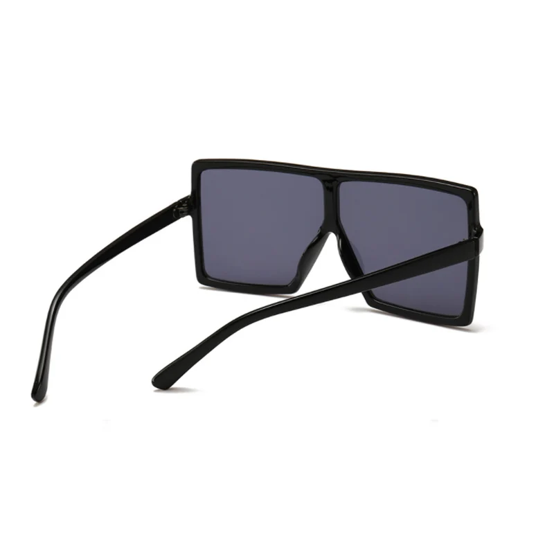 Vintage Supradimensionat ochelari de Soare Femei/Bărbați Stil de Moda Pătrat Design de Brand Ochelari de Soare Barbati Gradient Lens Oculos UV400 O27 3