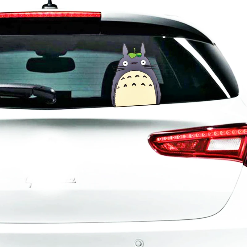 Volkrays Accesorii Auto de Desene animate Minunat Totoro trage cu ochiul Autocolante, Decal pentru GMC ACADIA CANYON SAVANA SIERRA TEREN YUKON 3