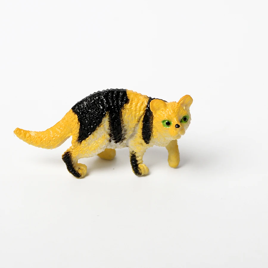 12PCS Cat Realist Figurine,Animale, Pisica Personaje Jucării Figura de Colectare Playset de Învățământ Pisica Cifre Jucarie Cadou pentru Copii 4