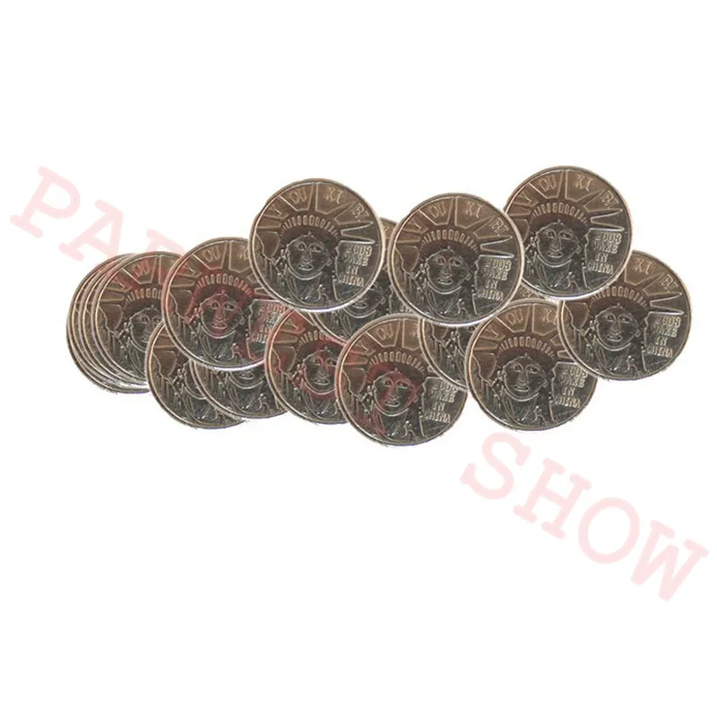 200pcs 24*1.85 mm/25*1.85 mm de joc Personalizate moneda semn arcade de vânzare la cald din oțel inoxidabil simbol acceptor de monede mașină de joc token 4