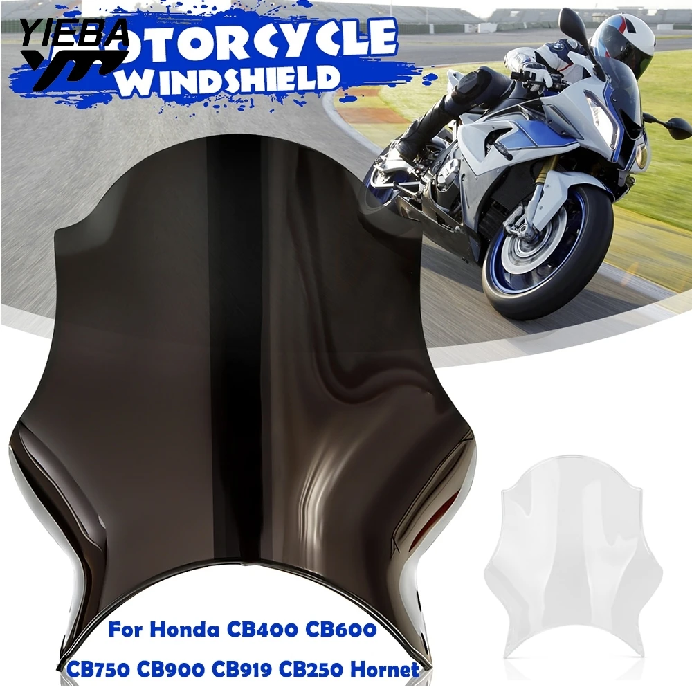 2020 2021 Motocicleta Parbriz Parbriz Deflector de Vânt Pentru Honda CB400 CB600 CB750 CB900 CB919 CB250 Hornet tot anul 4