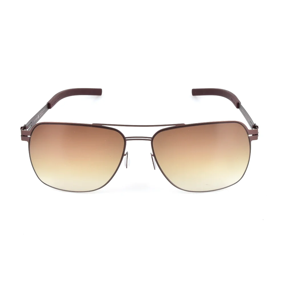 2020 Berin Design de Brand de Înaltă Calitate ochelari de Soare Barbati Șurub-mai puțin Ușoare Suqare Sticlă Soare UV Protetion Acoperire Lentile Gradient 4