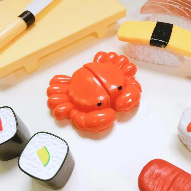 2020 Pretinde Juca Alimentare Din Plastic De Jucărie De Tăiere În Miniatură Alimente Sushi Pretinde Joc De Copii Pentru Copii 4