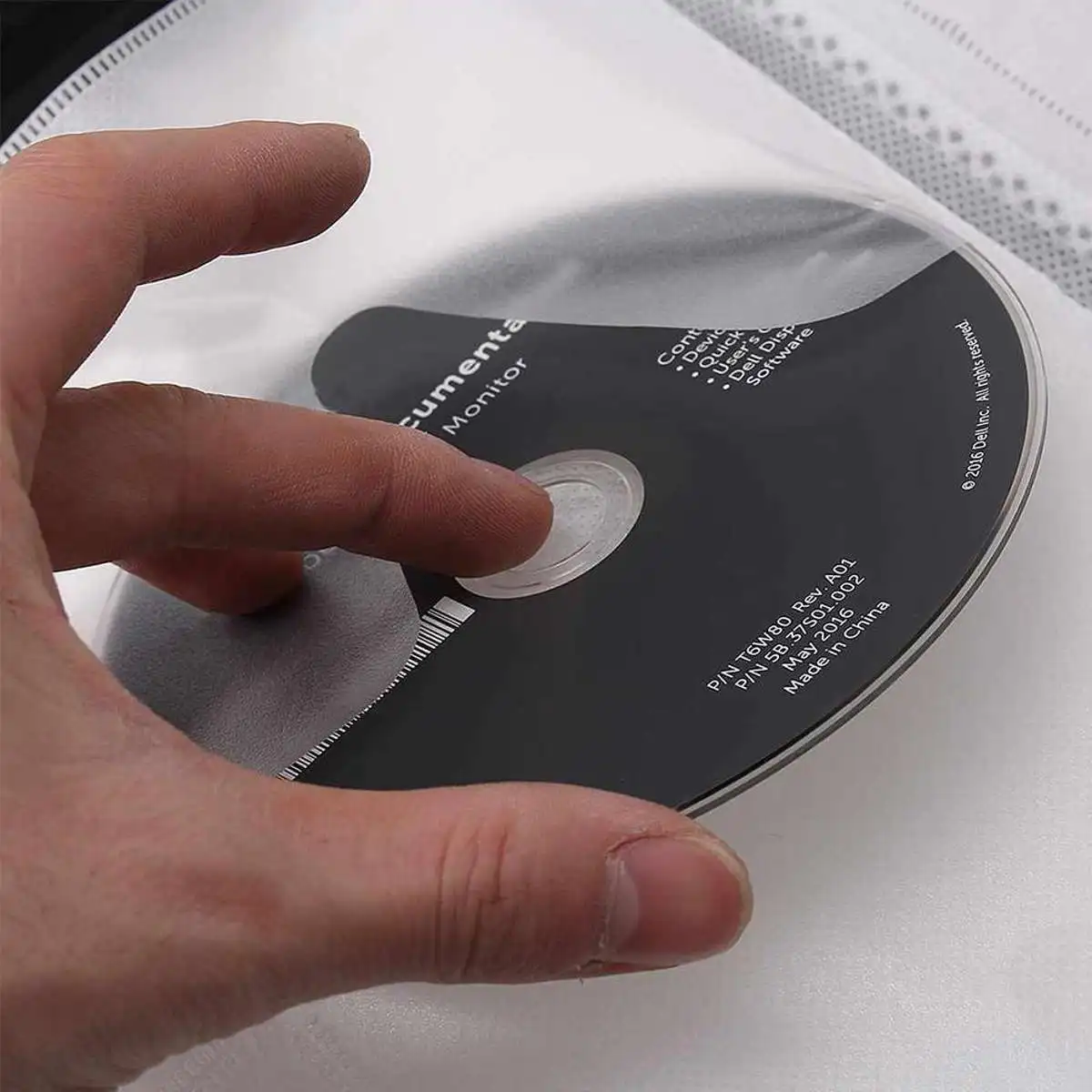 400 de Discuri portabile Portabile CD DVD Portofel Sac de Depozitare Caz Album Organizator de Produse mass-Media PU Negru din Piele Discuri Cutie de Depozitare 4
