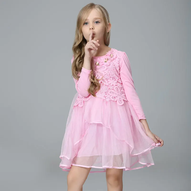 AiLe Iepure Fata Rochie de Flori Prințesă tutu petrecere, cadou de nunta, voal, flori fata rochie pentru copii rochie roz verde macarons k1 4