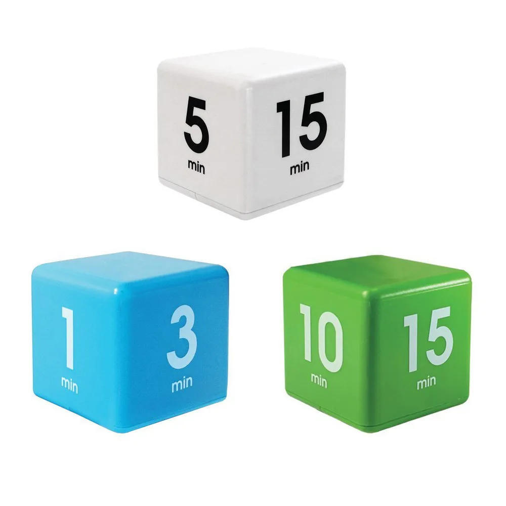 Bomboane de Culoare Cube Timer Bucătărie Miracolul Cube Timer 5/15/30/60 Minute de Gestionare a Timpului pentru Copii Timer Timer Antrenament 4